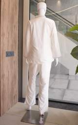 Elegant White Floral Embroidered Co-Ord Set for Women | Designer Casual Outfit – view 8