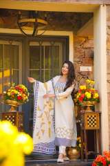 Premium Muslin Fabric & Apparel Collection in White – view 4